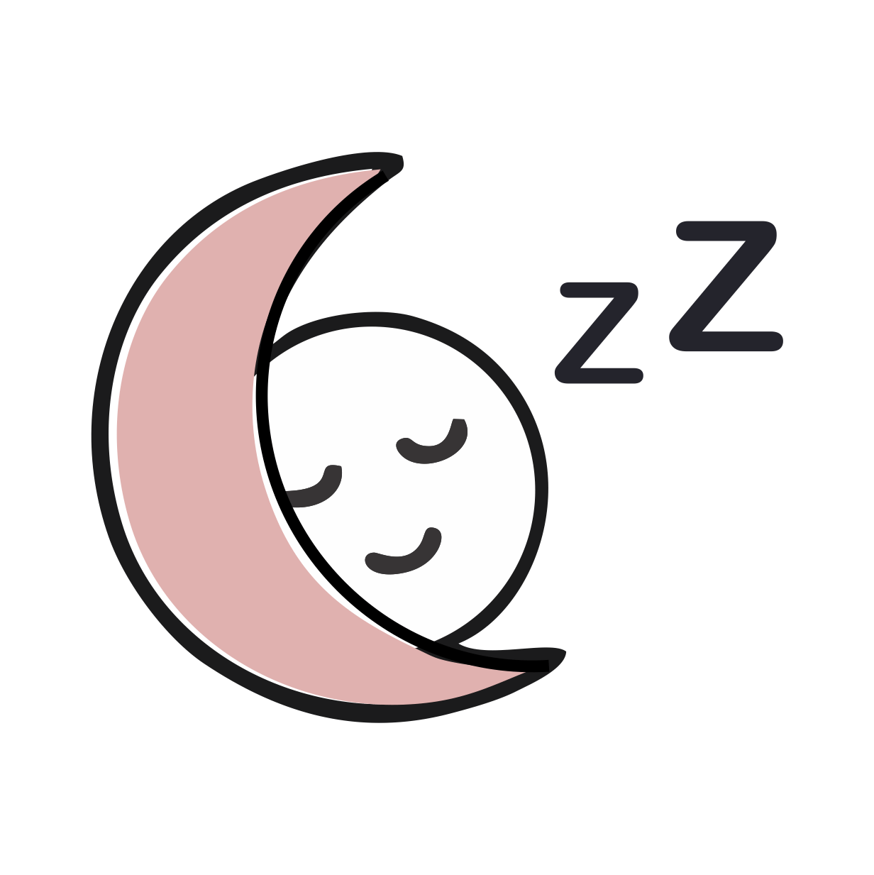 Icon representing sleep and trauma support